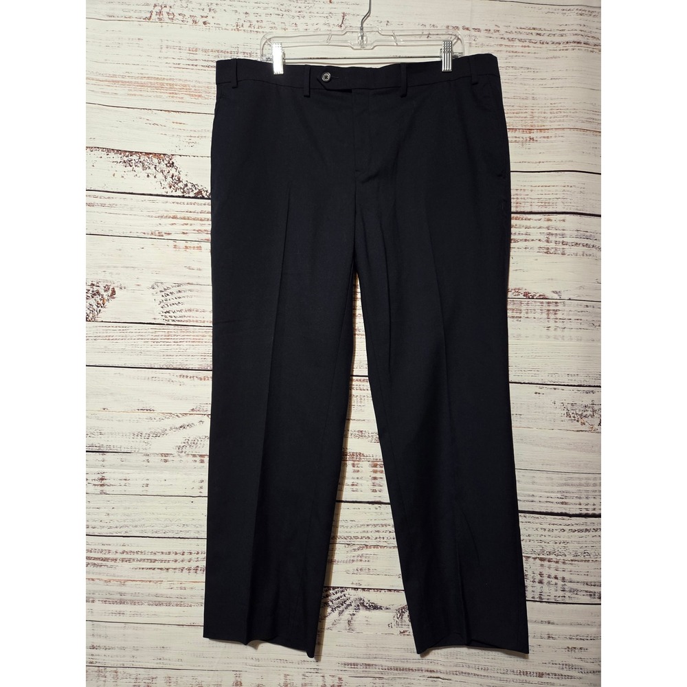 Lauren Ralph Lauren Mens Navy Blue Dress Pants 38W x 30L (Altered Inseam 28)